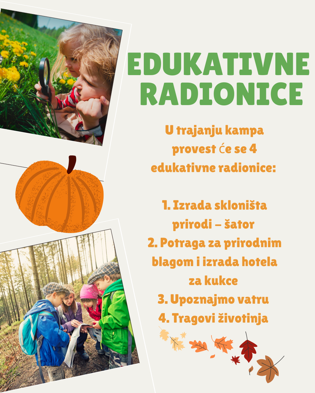 Koje radionice nas očekuju?